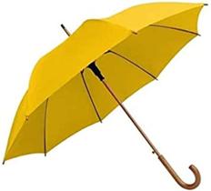 Guarda chuva automatico (abrir) amarelo