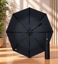 Guarda-Chuva Automático Bem Resistente ao Vento Abre e Fecha com 1 Botão, Dupla Vareta, Proteção UV Guarda-Chuva Automático Bem Resistente ao Vento Abre e Fecha com 1 Botão, Dupla Vareta, Proteção UV