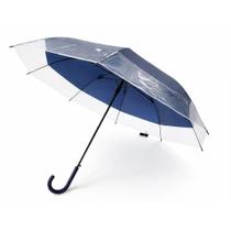 Guarda-Chuva Automático Bicolor Azul Esc. N249200-2 - Quanhe Guarda-Chuva Automático Bicolor Azul Esc. N249200-2 - Quanhe