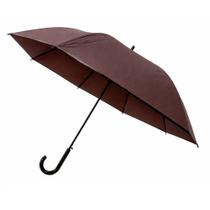 Guarda-Chuva Automático C/Borda Marrom - N249201-5 - Quanhe Guarda-Chuva Automático C/Borda Marrom - N249201-5 - Quanhe