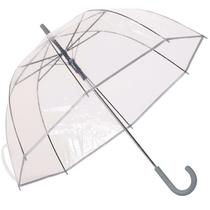 Guarda Chuva Automático Com Cabo Curvo Sombrinha Transparente Fazzoletti Guarda Chuva Automático Com Cabo Curvo Sombrinha Transparente Fazzoletti