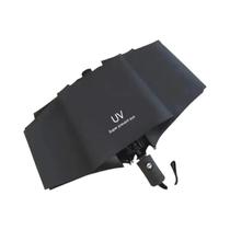 Guarda-chuva Automático Com Proteção UV E Capa De Chuva, Dobrável Em Três Partes Guarda-chuva Automático Com Proteção UV E Capa De Chuva, Dobrável Em Três Partes