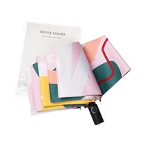 Guarda-chuva Automático Feminino Com Proteção UV E Estampa Criativa, Abre E Fecha Facilmente