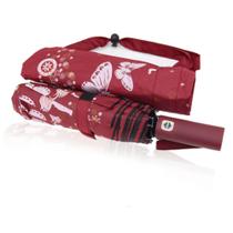 Guarda Chuva Automático Feminino Reforçado Cabe Na Bolsa - FP ELETRO