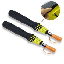 Guarda Chuva Automático Grande Reforçado Dois Tecidos 1078