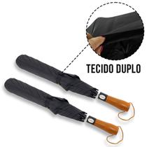 Guarda Chuva Automático Grande Reforçado Dois Tecidos 1078