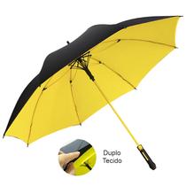 Guarda Chuva Automático Grande: Varetas de Fibra Vidro - Tecido Duplo Reforçado