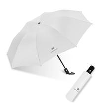 Guarda-chuva Automático Huakaile à Prova de Vento - Dobrável e Portátil - Branco