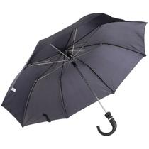 Guarda-chuva Automático Preto Clássico Armação de Metal Portátil Dobrável Guarda-chuva Automático Preto Clássico Armação de Metal Portátil Dobrável