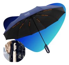 Guarda Chuva Automatico Reforçado Contra Vento Fibra Carbono