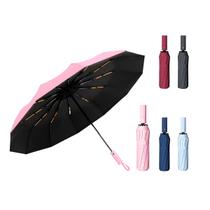 Guarda Chuva Automático Reforçado Extra Grande Proteção Cor:Azul Marinho