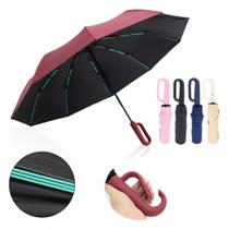 Guarda Chuva Automático Reforçado Proteção Solar Sombrinha - 1088