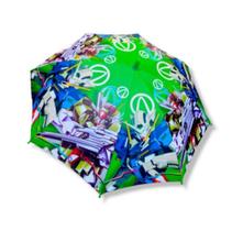 Guarda-chuva Automático Sombrinha Infantil estampas personagens Com Apito