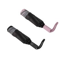 Guarda-chuva BAODINI UPF 50+ com proteção UV, compacto, à prova de vento