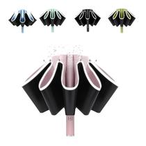 Guarda-chuva BAODINI UPF 50+ Proteção UV Solar à Prova de Vento 46 Guarda-chuva BAODINI UPF 50+ Proteção UV Solar à Prova de Vento 46