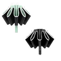 Guarda-chuva BAODINI UPF 50+ Proteção UV Solar à Prova de Vento 46