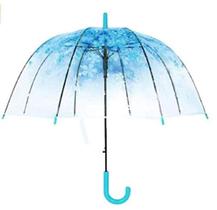Guarda-chuva Bubble Gxybb Cherry Blossoms azul transparente Guarda-chuva Bubble Gxybb Cherry Blossoms azul transparente