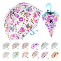 Guarda-chuva Bubble Wxjiahetai Kids transparente para limpar a chuva