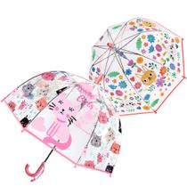 Guarda-chuva Clear Dome RONIARE para crianças, pacote com 2 unidades, à prova de vento Guarda-chuva Clear Dome RONIARE para crianças, pacote com 2 unidades, à prova de vento