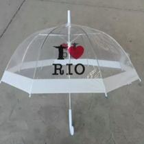 Guarda chuva coberto de material textil al transparente com desenhos Tedendor do Rio - HL