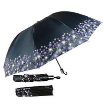 Guarda Chuva Colorida Contra Vento Cabe Na Bolsa Grande Dobrável Resistente Estampado
