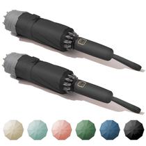Guarda-chuva Damp away Automatic Windproof Travel Inverted Black