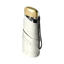 Guarda-chuva De Bolso Mini Com Proteção UV, Sombrinha Portátil Dobrável Em Vinil Guarda-chuva De Bolso Mini Com Proteção UV, Sombrinha Portátil Dobrável Em Vinil