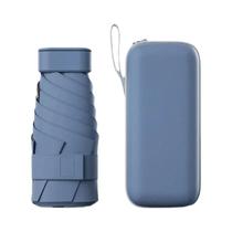 Guarda-chuva De Bolso Mini Dobrável UPF50+ Com Proteção UV Para Sol E Chuva