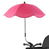 Guarda-chuva de carrinho de bebê Shakven com braçadeira ajustável de proteção UV Guarda-chuva de carrinho de bebê Shakven com braçadeira ajustável de proteção UV