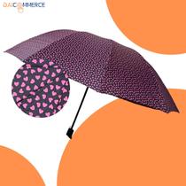 Guarda-Chuva de Coração Grande Sombrinha Cabe Na Bolsa Resistente Reforçado Guarda-Chuva de Coração Grande Sombrinha Cabe Na Bolsa Resistente Reforçado