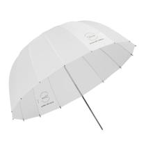Guarda-chuva de fibra de vidro translúcida de profundidade média Glow Easy Lock (33")