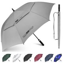 Guarda-chuva de golfe Gonex Extra Large 157 cm, automático, aberto, cinza