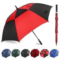 Guarda-chuva de golfe ZDSSM automático aberto à prova de vento extra grande Guarda-chuva de golfe ZDSSM automático aberto à prova de vento extra grande