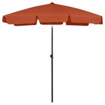 Guarda-chuva de praia vidaXL Elegant Terracotta UV 50+ Protection Guarda-chuva de praia vidaXL Elegant Terracotta UV 50+ Protection