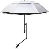 Guarda-chuva de praia XLINGZA UPF 50+ com braçadeira ajustável portátil Guarda-chuva de praia XLINGZA UPF 50+ com braçadeira ajustável portátil