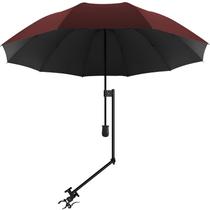 Guarda-chuva de praia XLINGZA UPF 50+ com braçadeira ajustável Guarda-chuva de praia XLINGZA UPF 50+ com braçadeira ajustável