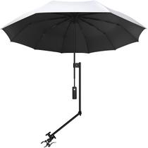 Guarda-chuva de praia XLINGZA UPF 50+ com braçadeira ajustável Guarda-chuva de praia XLINGZA UPF 50+ com braçadeira ajustável
