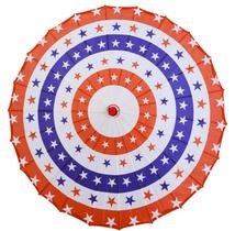 Guarda-chuva de seda Bestage 33 American Stars & Stripes Flag Women