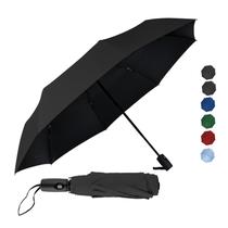 Guarda-chuva de viagem ALFROTEY Compact Automatic Open Close Black