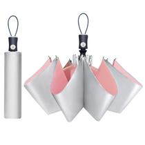 Guarda-chuva de viagem Cuby UV Sun Compact Dobrável Rosa para Mulheres