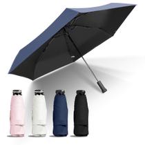 Guarda-chuva de viagem Dlin Mini Compact Lightweight com proteção UV
