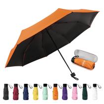 Guarda-chuva de viagem GAOYAING Compact UV Protection 99 cm Laranja