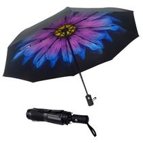 Guarda-chuva de viagem SY COMPACT Windproof Auto Open/Close Black