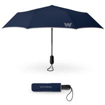 Guarda-chuva de viagem Weatherman Compact à prova de vento azul marinho