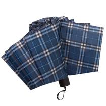 Guarda-chuva Dobrável Sombrinha Portátil Estampa Clássica Xadrez Elegante Guarda-chuva Dobrável Sombrinha Portátil Estampa Clássica Xadrez Elegante