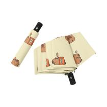 Guarda-Chuva Dupla Face Capivara - Preto - Proteção Solar