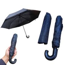 Guarda Chuva E Sol Reforçado Abre E Fecha Contra Vento Preto Guarda Chuva E Sol Reforçado Abre E Fecha Contra Vento Preto