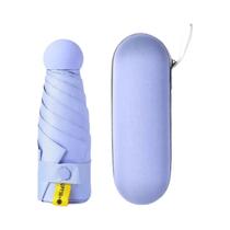 Guarda-chuva Feminino Anti-UV De Dupla Utilização Com Bolso, 50% De Desconto, Proteção Solar Para