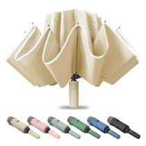 Guarda-chuva Fogkey Compact Travel Reverse Folding KHAKI