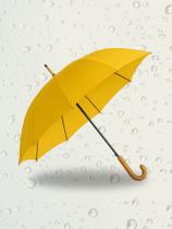 Guarda Chuva G Automático Reforçado Voyagem 1030L - Amarelo